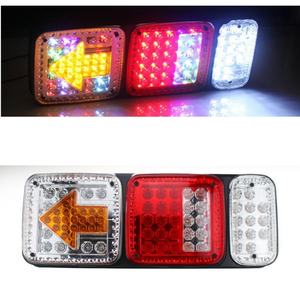 Fabricante al por mayor <span class=keywords><strong>Giant</strong></span> King LED Arrow Luces traseras de plástico Combinación de accesorios de luces de coche divididas en izquierda y derecha - Product Image 5