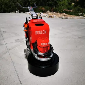 Ronlon R680 usado polidor moedor de piso de concreto máquina de moer