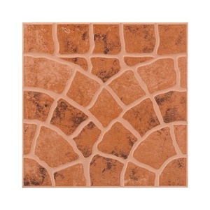 Gạch men gốm rustic tráng men cho tường và sàn nhà tắm căn hộ và biệt thự 400 x 400mm, chống trơn trượt, chống axit