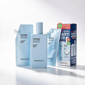 Monsieur J Cera Boost Solución Todo en Uno para Barrera Cutánea 200ml Set con Recarga para el Cuidado Diario de la Piel - Product Image 1