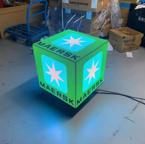 Écran LED D-KING P2.5 en forme de cube, pour intérieur, sur pied, avec système tactile Android, panneau publicitaire graphique - Product Image 4