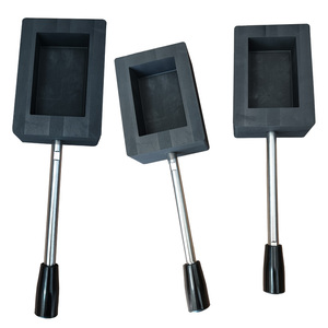 Cao tinh khiết tùy chỉnh <span class=keywords><strong>Graphite</strong></span> crucible cho kim loại quý đúc cho vàng bạc đồng thỏi và đồ trang sức nóng chảy - Product Image 4