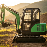 Mini-excavatrice, micro-excavatrice, excavatrice compacte ISO CE et Euro 5 EPA Kubota 3 tonnes à vendre