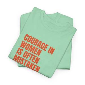 T-Shirt da Donna Empowerment 100% Cotone Vestibilità Regolare Girocollo Casual Per Tutte le Stagioni con Stampa Serigrafica a Lettere - Product Image 1