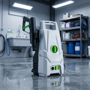 Nuevo Lavador de Autos Eléctrico Portátil de 1400W, Limpiador Doméstico de 220V, Pistola de <span class=keywords><strong>Agua</strong></span> de Alta Presión de Aluminio, Green Little Monster - Product Image 6