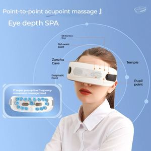 Smart Visual Eye Care Massager <b>Vibration</b> Heating <b>Bluetooth</b> Sleep Mask Alleviate Dry Eyes Eye Pressure Custom Logo - Product Image 3