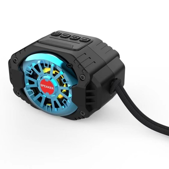 Mechanical Design T43 for 5.3 Plastic Portable Mini Speaker with RGB LED Voice Control Type-C Input Wireless TWS