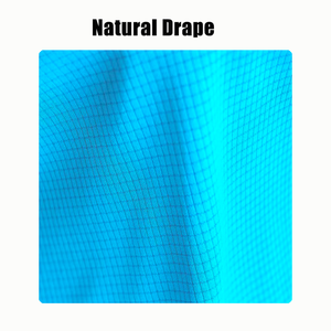 Tissu Spandex en nylon à section transversale plate de fil frais les hauts d'été sportifs et les vêtements loisirs décontractés - Product Image 5