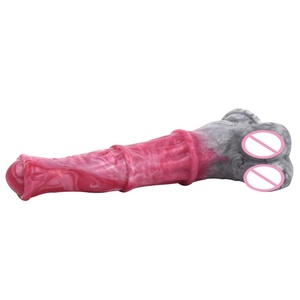 Top Selling Adult Realistic Horse Sex Toys Hands Free Ejaculating <b>Dildo</b> for Women - Product Image 4