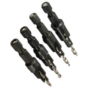 ดอกสว่านเจาะไม้ HXC แบบหัวจม หกเหลี่ยม สำหรับเจาะรูรูปทรงไม่ปกติ ดอกสว่านเจาะรูแบบหัวจม ใช้งานง่าย - Product Image 3