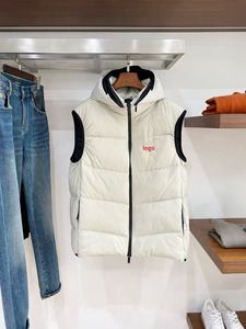 Veste d'hiver pour homme en duvet rétro, moelleuse, douce, coupe-vent, chaude, à capuche, veste en duvet détachable - Product Image 5