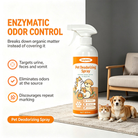 Spray enzymatique Waylemo pour dissoudre les odeurs d'urine d'animaux, éliminer les cristaux d'acide urique, éliminer les odeurs à la source, les taches, 600 ml