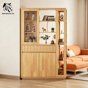 Meubles de salon modernes en bois, armoire d'entrée, prix de gros le plus bas de Chine, personnalisable, en stock, prêt à être expédié - Product Image 4