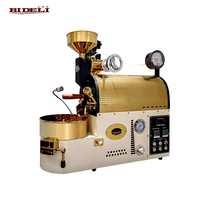 Tostador de Café de Mesa Bideli de 500g, 600g y 1kg, Tostador de Granos de Café a Gas para Uso Doméstico y en Cafeterías