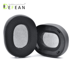 Oreillettes en tissu de mousse de similicuir Defean pour <span class=keywords><strong>Plantronics</strong></span> RIG 500 <span class=keywords><strong>PRO</strong></span> HX casque de jeu filaire oreillettes pour casque - Product Image 2