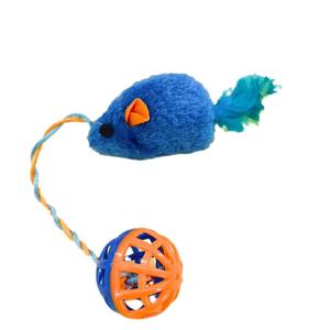 Kediler için Lc interaktif plastik çan fare oyuncak çevre dostu noel 5cm küçük top ses basit tasarım çiğneme oyuncaklar ses kutusu - Product Image 5