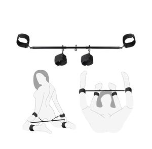 Adjustable Adult Sex Toy Set Spreader Bar BDSM <strong>Restraints</strong> Kit Handcuffs Ankle Cuffs <strong>Neck</strong> Collar Couples-Bondage Gear Metal - Product Image 2