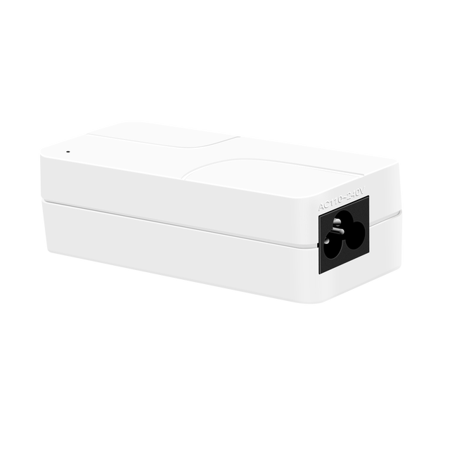 Hisource 60D 60W Active PoE Injector with Gigabit Ethernet Support 52V High Power Adapter