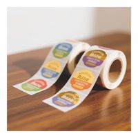 Étiquettes d'étiquette de prix thermique d'emballage de supermarché de nouveau produit