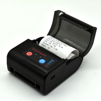 Printer Thermal Portabel Bluetooth 58mm, Printer POS 58mm Kompatibel, Mesin Label Mini ESC