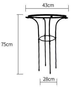 Enrejado de jardín de metal de Venta caliente para plantas trepadoras-Rose, <span class=keywords><strong>Plumbago</strong></span> Support - Product Image 6