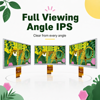 Hochhelles LVDS IPS TFT LCD-Modul 7,0 Zoll 1024x600 Kundenspezifisches LCD-Display für Industrielle HMI-Terminals