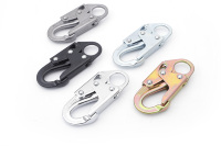 18003 mousqueton professionnel forgé en acier corde crochet à ressort de haute qualité grands snaphooks robustes