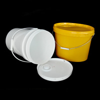 Chine Vente en gros Couleurs personnalisables Peinture vide Seau de détail de voiture de 5 gallons Seau recyclable en plastique pour usage industriel