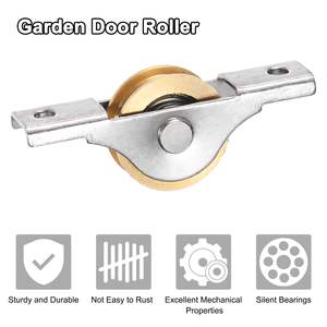 Rodillos de puerta de pantalla de fábrica, puerta corredera, polea de Metal, ruedas de ventana para puerta de pantalla de garaje - Product Image 5