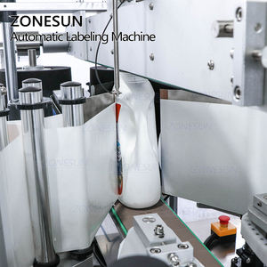 ZONESUN ZS-TB300 Etiquetadora Automática de Adhesivos para Superficies Planas, Aplicadora de Etiquetas para Botellas de Detergente para Ropa, Máquina Etiquetadora de Doble Cara - Product Image 2
