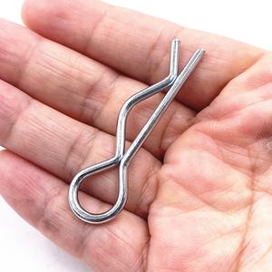 Venta directa de fábrica Pasador de chaveta galvanizado de zinc Clip R Tipo R Pasador de horquilla en estilo de bobina para uso industrial - Product Image 6