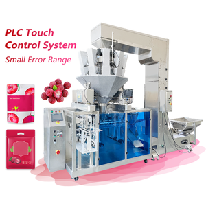 เครื่องบรรจุ doypack สตรอเบอร์รี่อบแห้งอัตโนมัติเครื่องบรรจุถุงซิปอเนกประสงค์ได้รับการรับรอง CE - Product Image 1