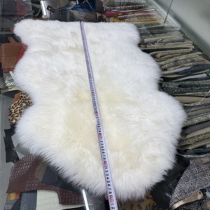 Tappeto in Vera Pelle <span class=keywords><strong>di</strong></span> Pecora Morbido Pelliccia <span class=keywords><strong>di</strong></span> Agnello Singola per Rivestimento Sedie Divani - Product Image 2