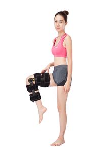 Menteşeli ROM ayarlanabilir profesyonel koruma diz sabitleyici <span class=keywords><strong>Brace</strong></span> post-op destek sabit atel Ligament menteşe <span class=keywords><strong>Immobilizer</strong></span> - Product Image 2