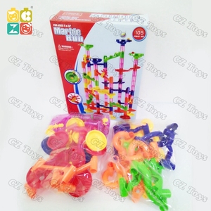 Nhà Máy Giá Tự Làm Xây Dựng Đá Cẩm Thạch Đua Chạy Theo Dõi Trẻ Em Mê Cung Bóng Cuộn Giáo Dục Xây Dựng Khối Đồ Chơi Trẻ Em Của Trò Chơi - Product Image 5