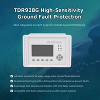 Dispositif de protection de générateur TDR928G utilisé pour le mise à la terre monophasé des enroulements du stator dans le type de courant zéro-sequence.