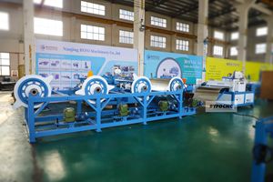 Máquina de conductos cuadrados de HVAC, máquina de fabricación de tubos de aire bobinados, línea de producción 3 máquinas - Product Image 4