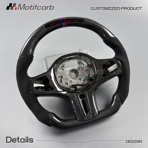 Volante de Fibra de Carbono Personalizado con LED de RPM para BMW 525i M 530i M340i M330d G20 G30 G31 G32 X3 X4 X5 X6 X7 X3M-X6M 2017-2026 - Product Image 3