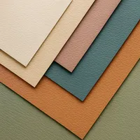 Papier de texture en relief A4 A3 200gsm taille personnalisée recyclée écologique pour les produits d'emballage et de papeterie de boutique