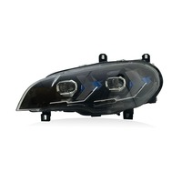 Pour X5 E70 07-13 : Kit de modernisation des phares en LED avec double lentille 12V 6000K