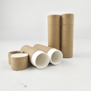 Kosmetik schlauch behälter <span class=keywords><strong>Push</strong></span>-up Deodorant mit Wachs futter in Papier Produkt typ - Product Image 3