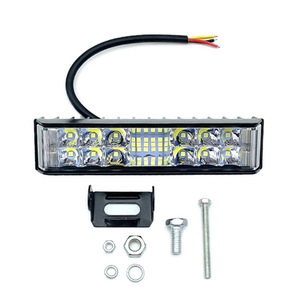 <b>Led</b> Motorcycle External Headlight 10 Lens Front Retrofit Upgrade <b>Light</b> <b>Bar</b> - Product Image 3