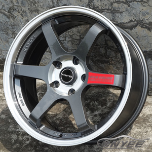 F981663 per RAYS TE37 da 15 16 17 18 19 Pollici 4x100/114.3 5x112/114.3/120 6x139.7 Cerchi in Lega da Corsa per Auto per BMW Honda Toyota - Product Image 3