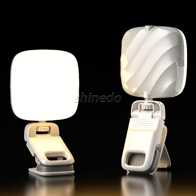 LED Mobile Phone Live Beauty Fill Light RGBUSB Charging Photo Atmosphere Light Selfie Ring Light for Cell Phone