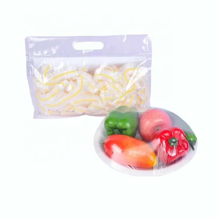 プラスチック製食品カバー調節可能なボウルプラスチック製ラップカバーカスタマイズ可能サイズ