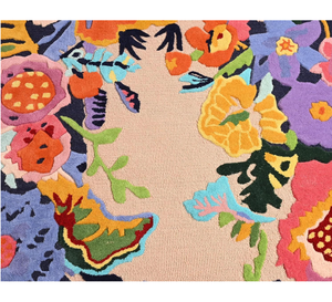 Tapis colorés personnalisés en laine, tapis tuftés spéciaux découpés, tapis antidérapants pour la décoration intérieure, l'Inde a personnalisé votre - Product Image 3