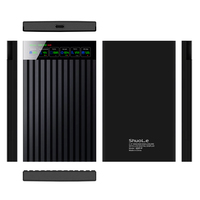 Visive Smart 2.5 "involucro del disco rigido, USB C a SATA con custodia del disco rigido UASP per 7mm e 9.5mm, SATA I II III, HDD, SSD