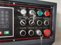 Cizalla Hidráulica CNC Colgar 12*3200 con Sistema CNC E21S, Certificación CE, para Corte de Chapa Metálica
