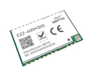 Module sans fil LoRa SMD Ebyte E22-400M30S Sx1262 30dBm SPI 12km 410~493MHz avec technologie de diffusion spectrale LoRa - Product Image 3