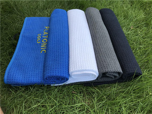 <span class=keywords><strong>40</strong></span>*60 <span class=keywords><strong>cm</strong></span> <span class=keywords><strong>de</strong></span> tamaño y patrón impreso toallas <span class=keywords><strong>de</strong></span> golf microfibra waffle - Product Image 2